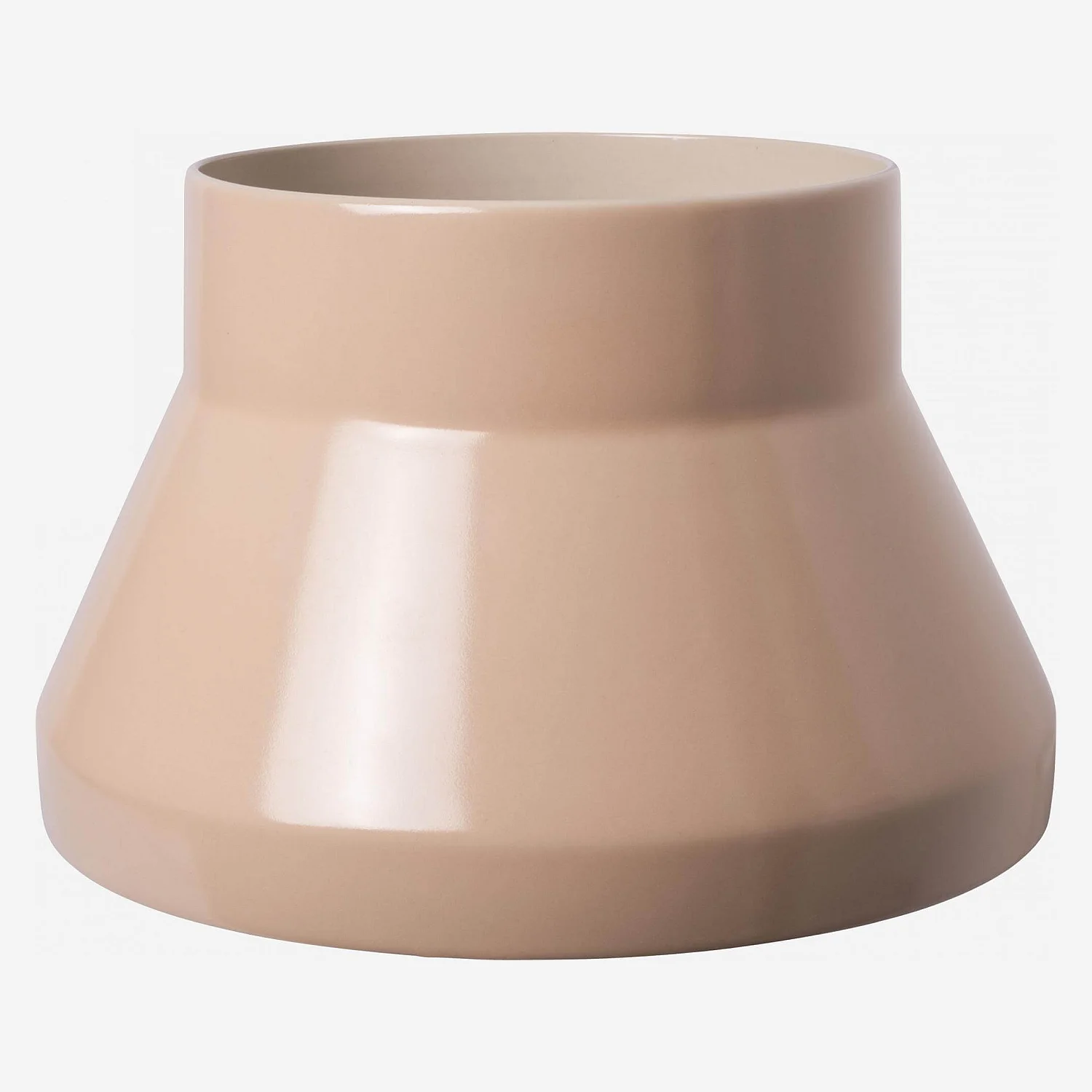 Vase en grès - 25 x 16 cm - Rose - Design by Frédéric Sofia - 1