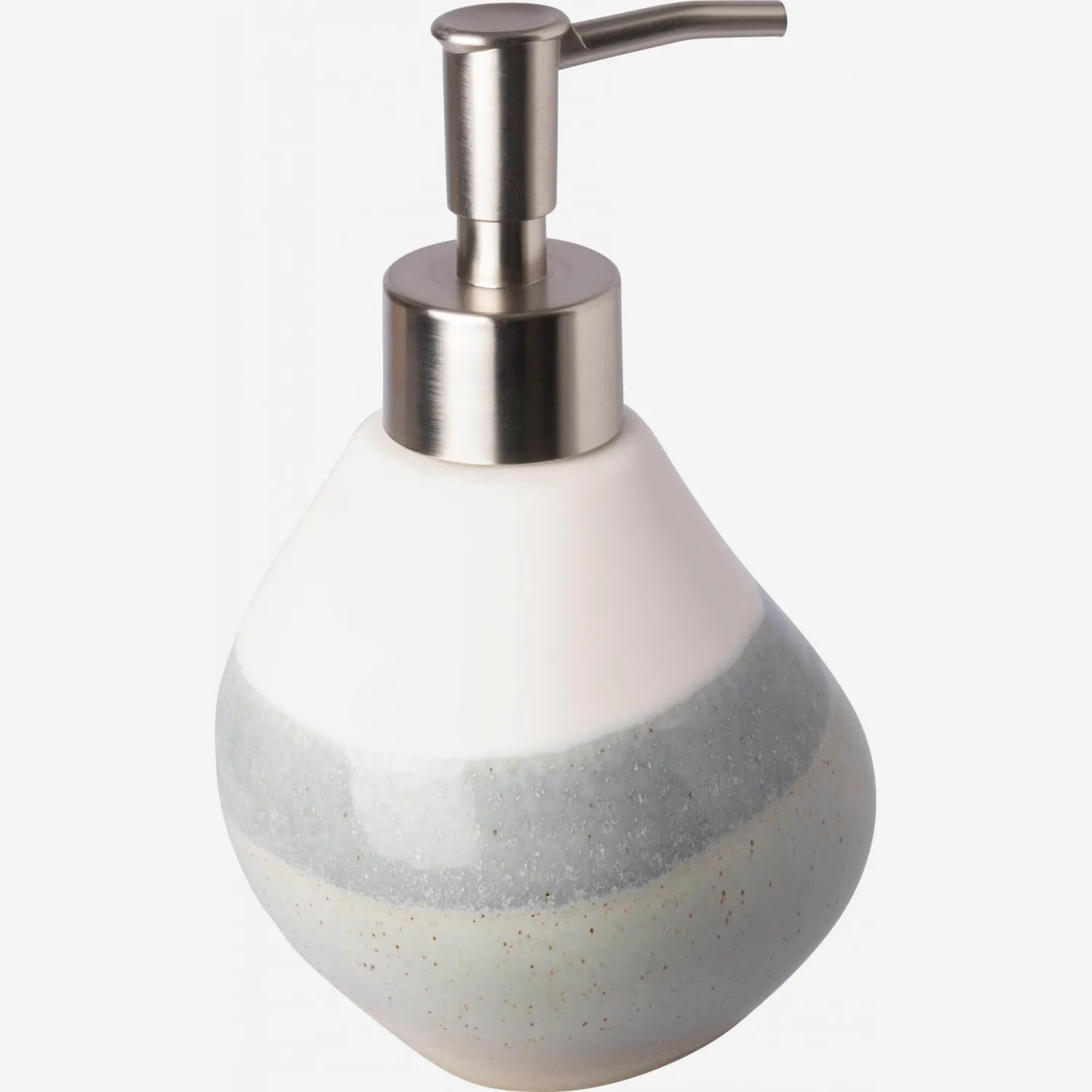 Distributeur de savon en faïence - Vert