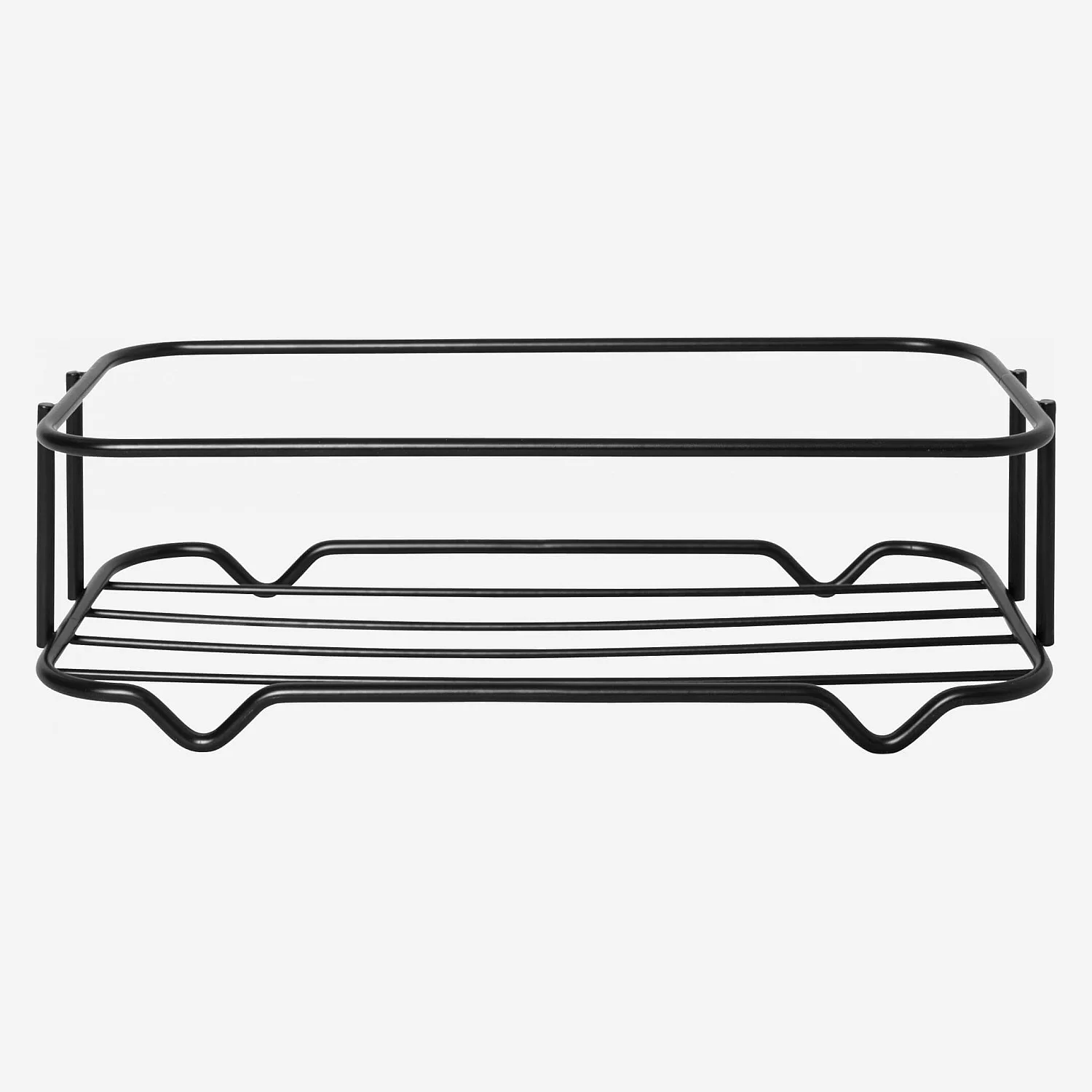 Panier de bain en métal - Noir - 2