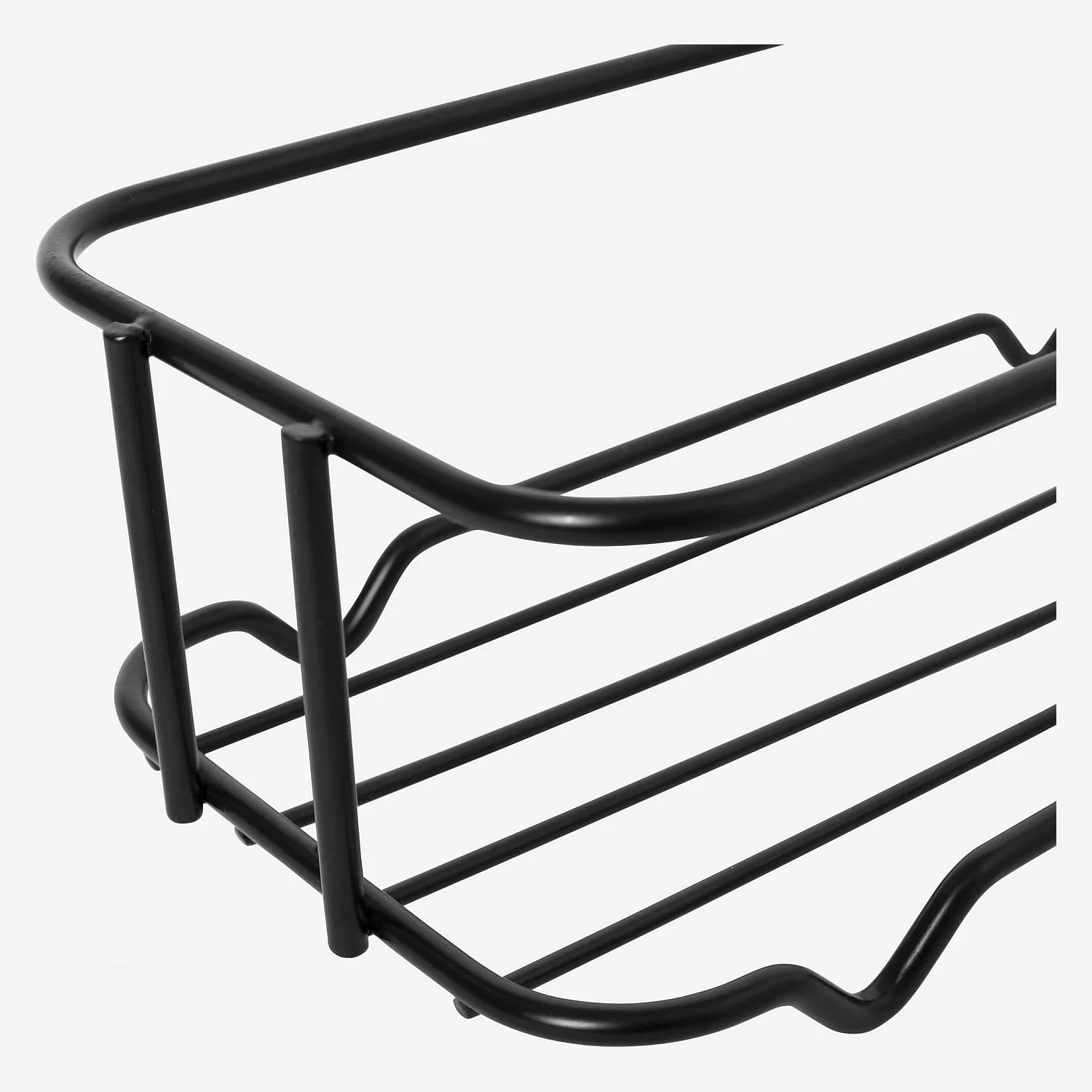 Panier de bain en métal - Noir - 6