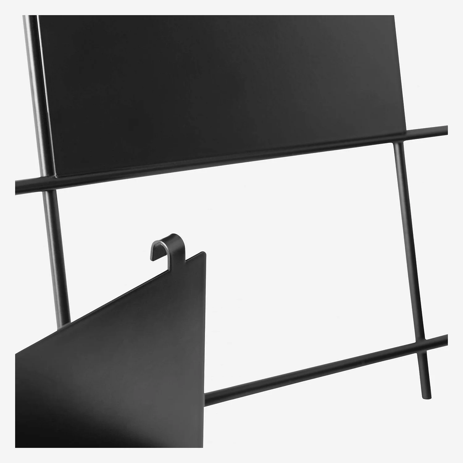 Quadro magnético em metal - Preto - 2