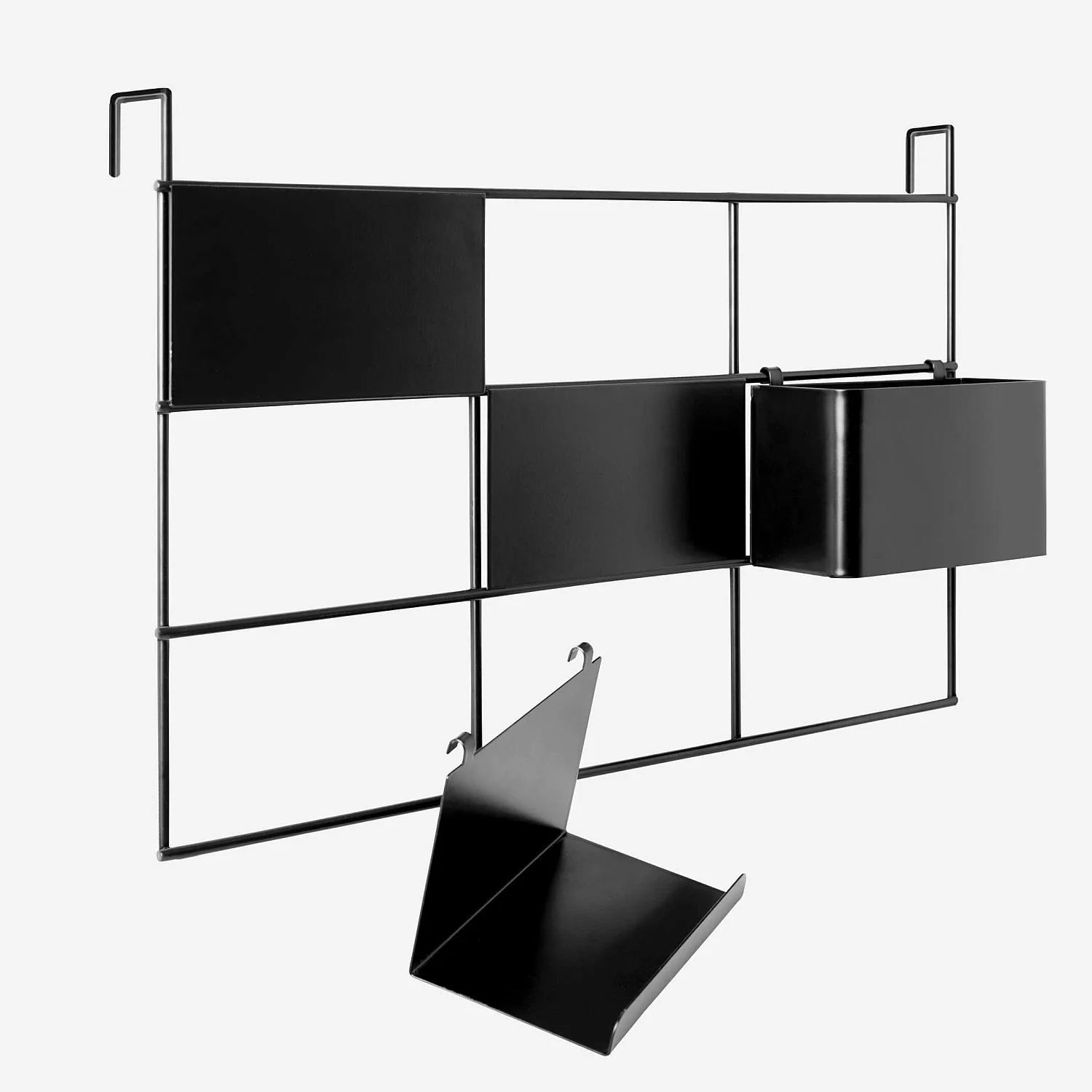 Quadro magnético em metal - Preto - 5