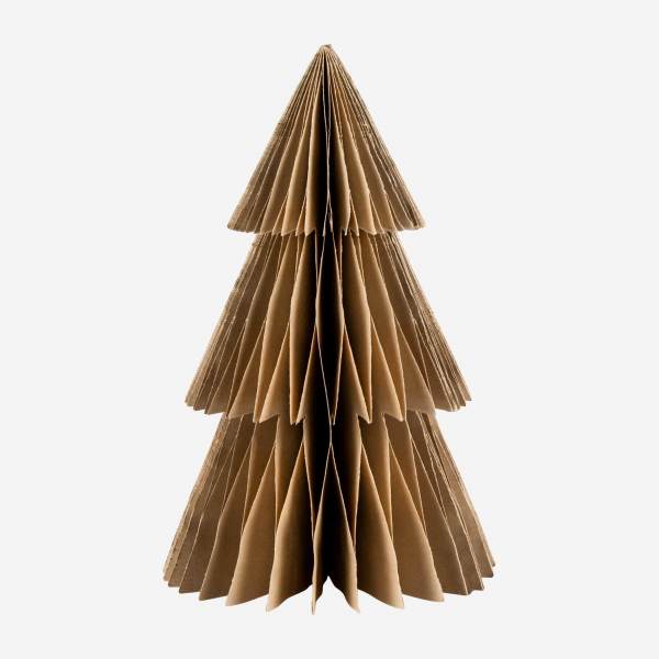 Weihnachtsschmuck - Tannenbaum aus Papier - 23 cm