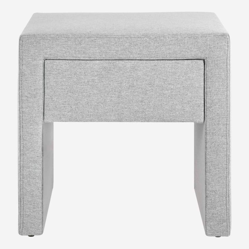 Fabric bedside table