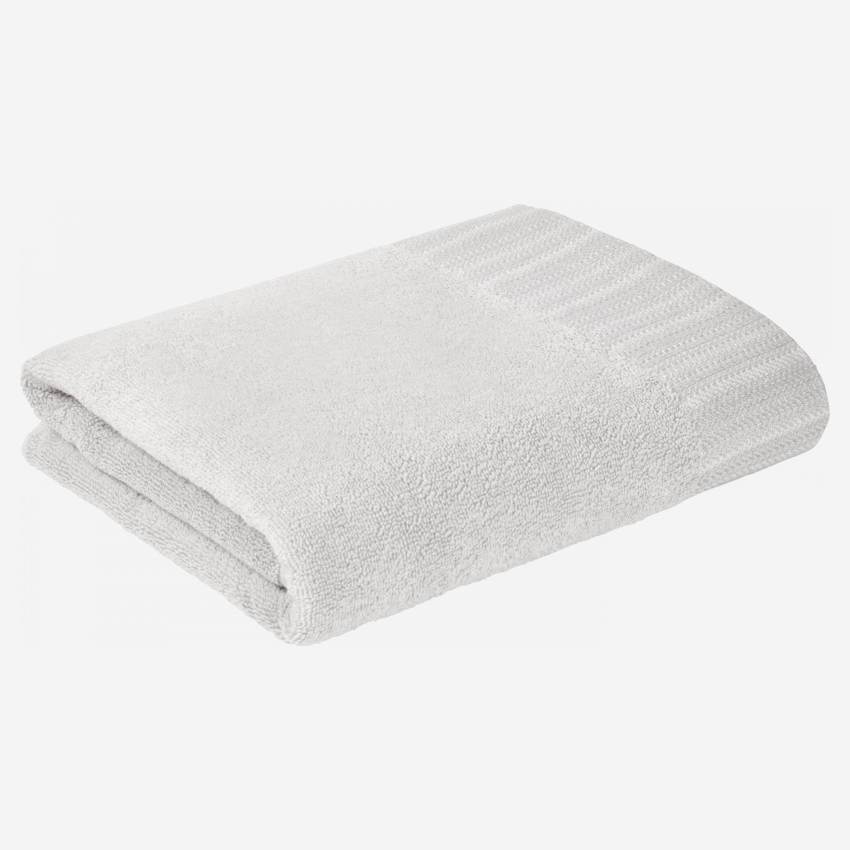 Bath towel made of cotton 70x140, white