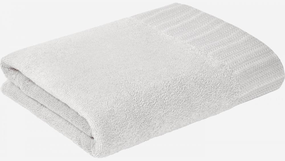 Bath towel made of cotton 100x150, white
