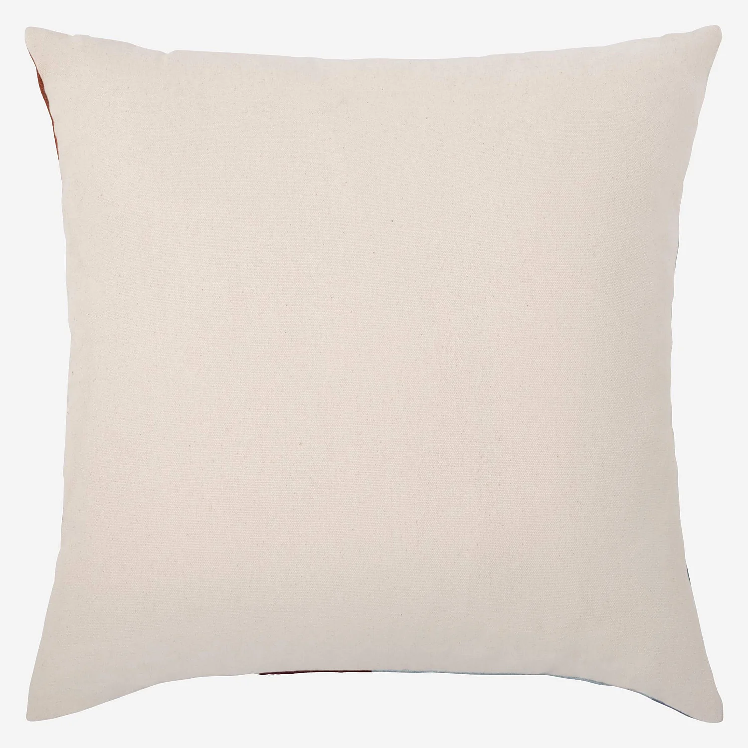 Coussin brodé en coton - 45 x 45 cm - Motif patchwork - Design by Floriane Jacques - 3