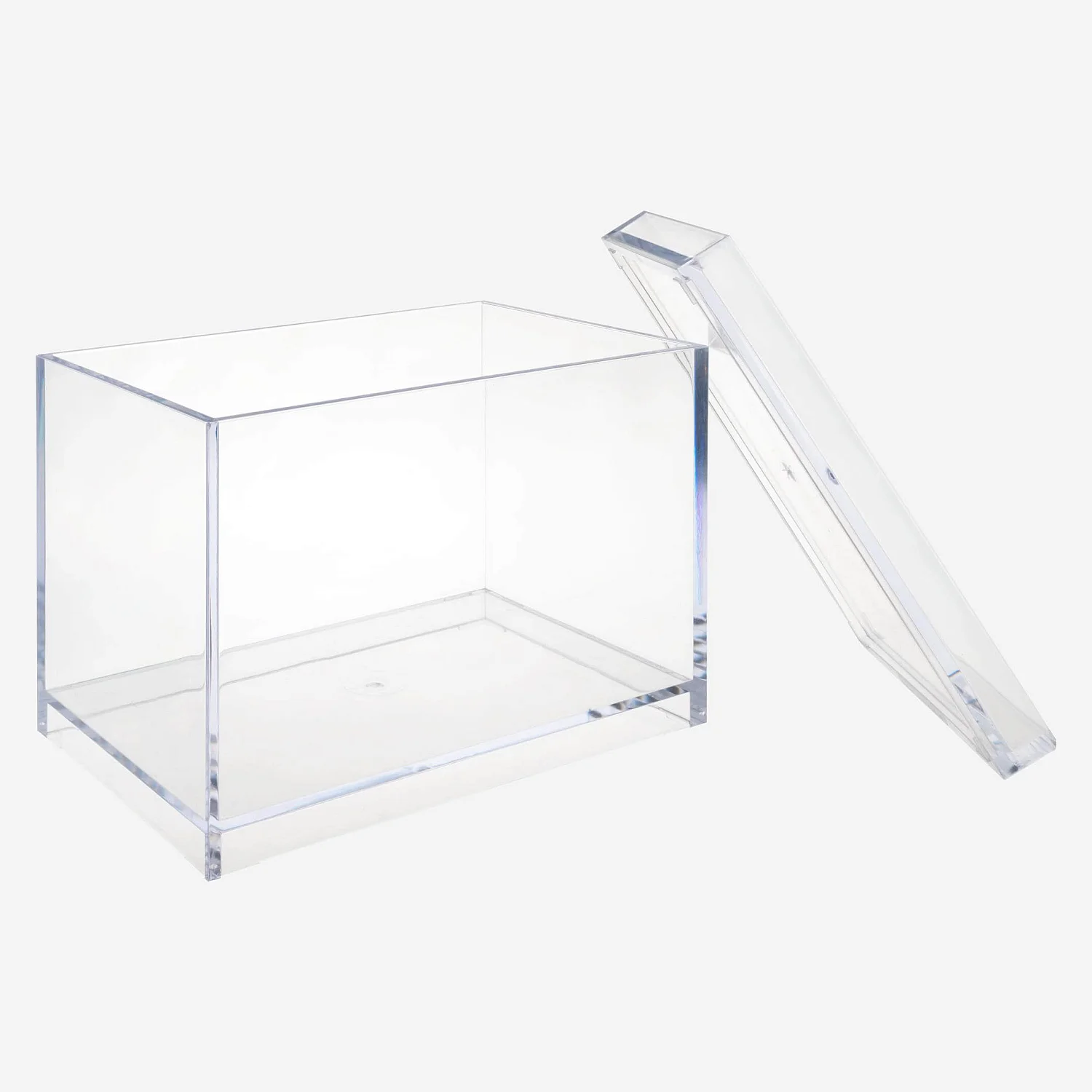 Boîte avec couvercle - 14 x 17 x 21 cm - Transparent - 3