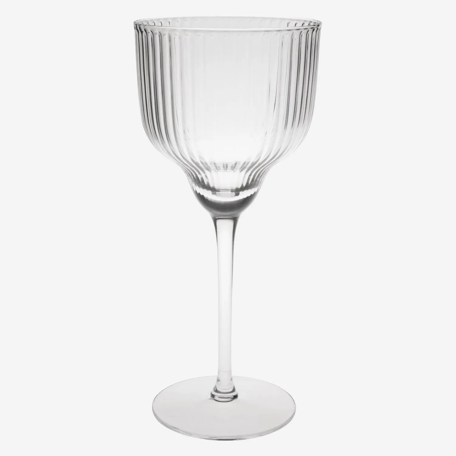 Verre à vin blanc en verre  - Transparent - 1