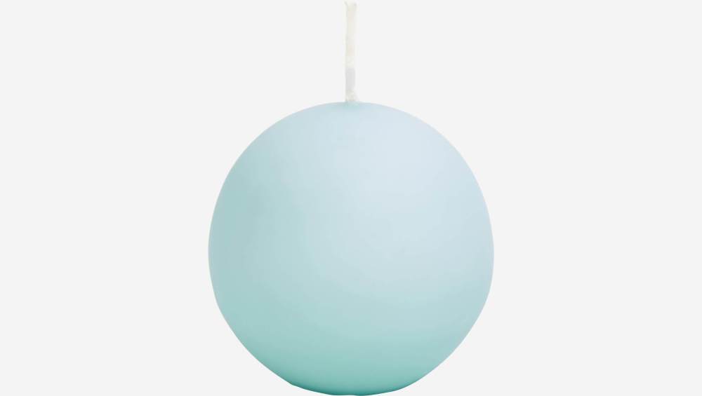 Ball candle 6cm, blue