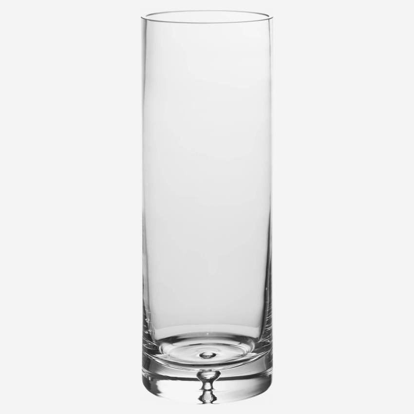 Vase 35 cm made of glass