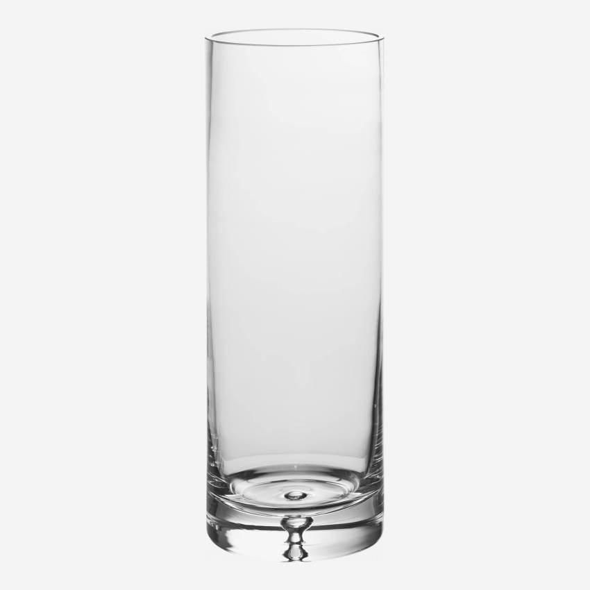 Vase 35 cm made of glass