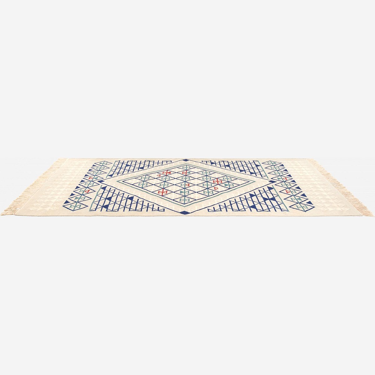 juju tapis plat tisse en laine 170x240 a motifs design by floriane jacques habitat
