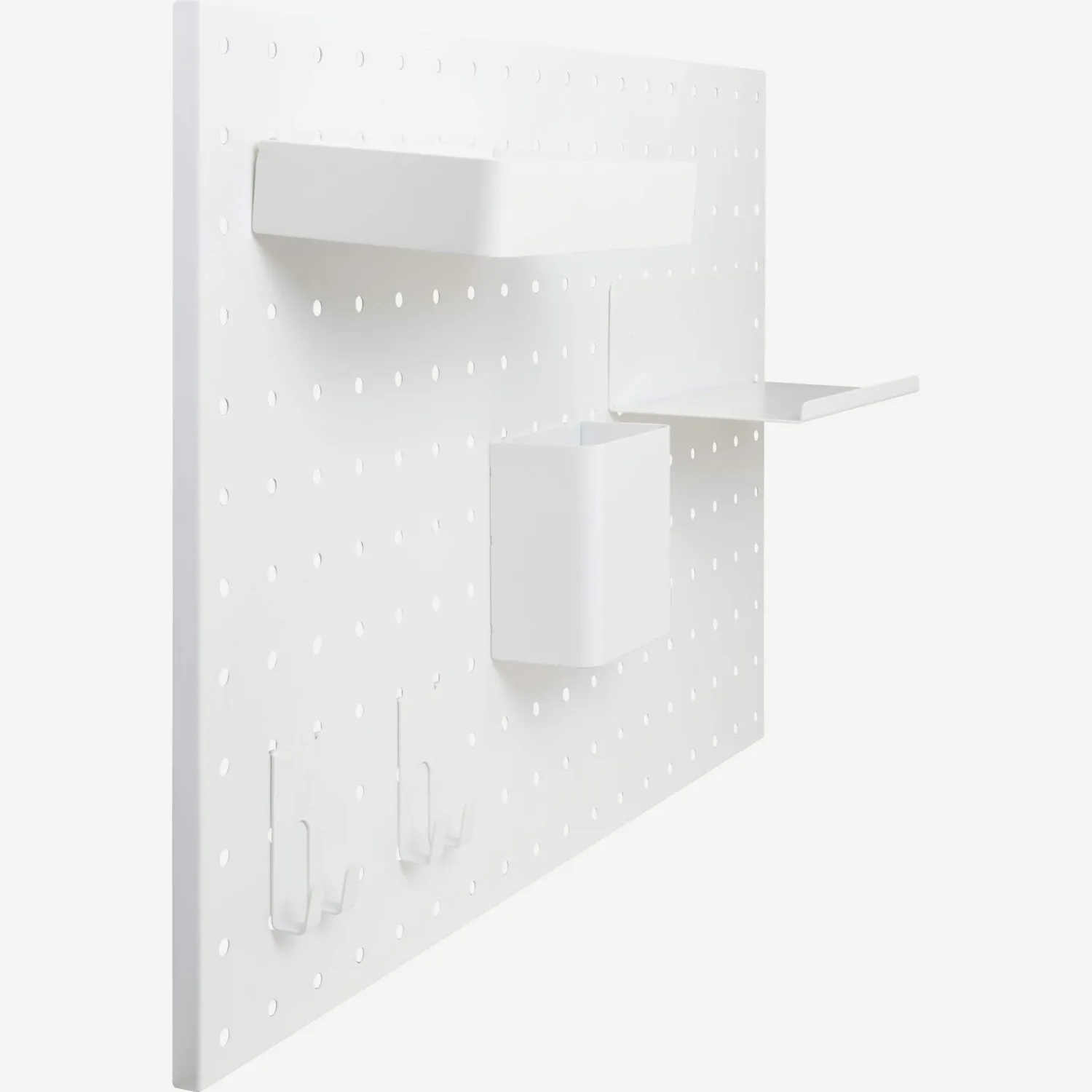 Tableau blanc en métal - 58 x 38 cm - Blanc