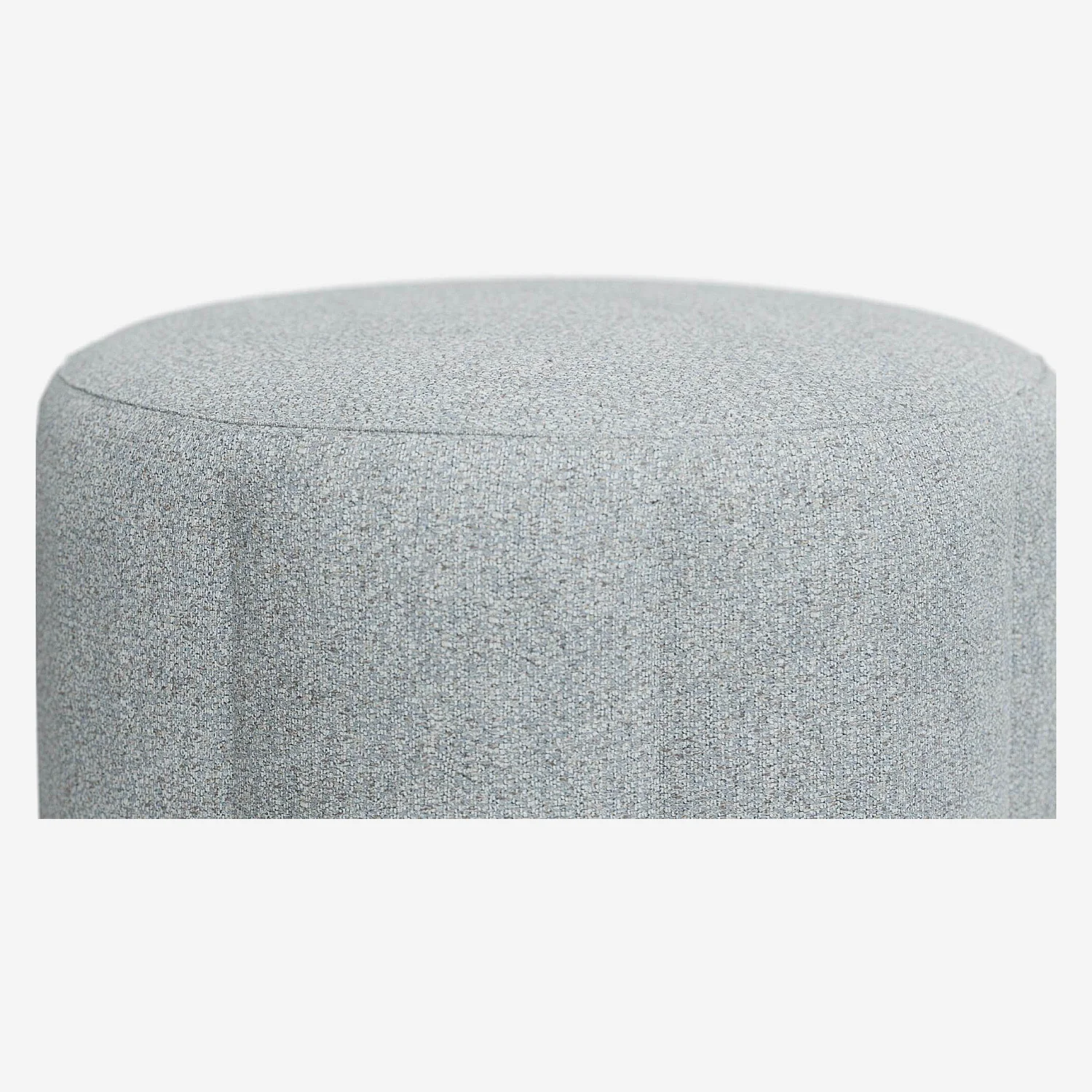 Hocker 76 cm aus Stoff Venezia - Gletscherblau - 1