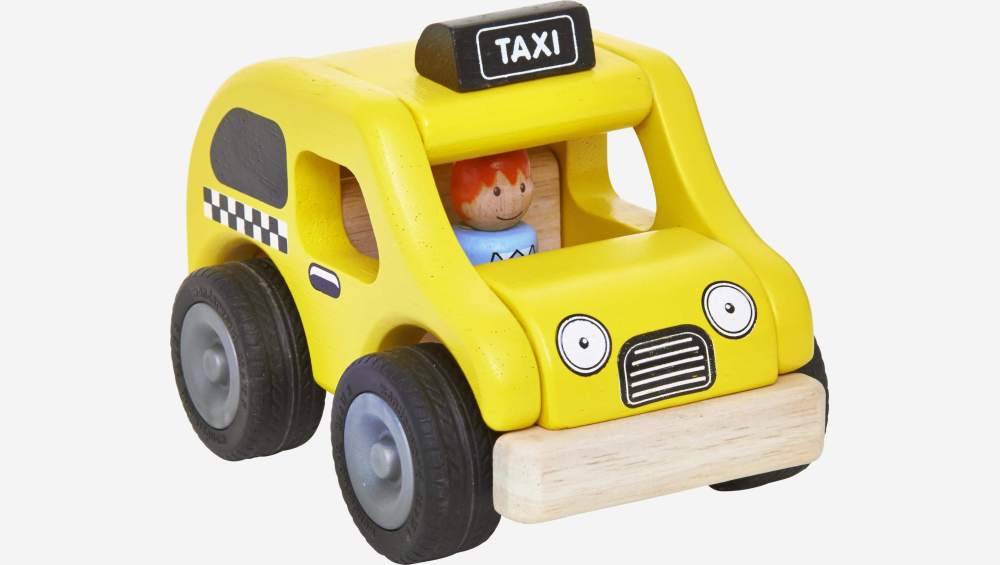 Wooden taxi