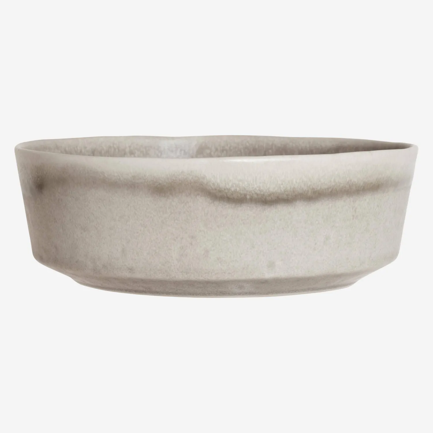 Bol en grès - 16 cm - Gris - 1