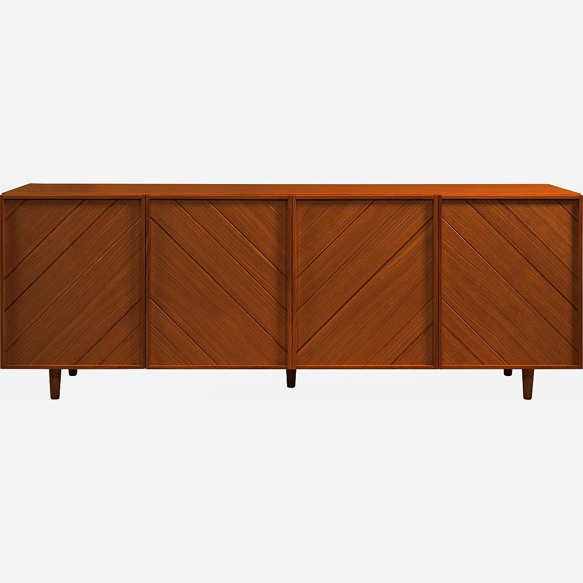 Madeleine - Sideboard mit 4 Türen aus Nussbaum - Habitat
