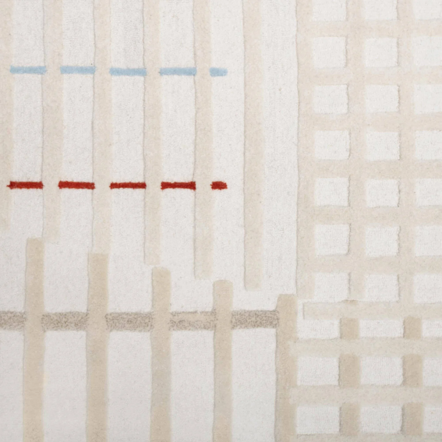 Getufteter Teppich aus Wolle - 240 x 170 cm - Beige - Design by Floriane Jacques - 4