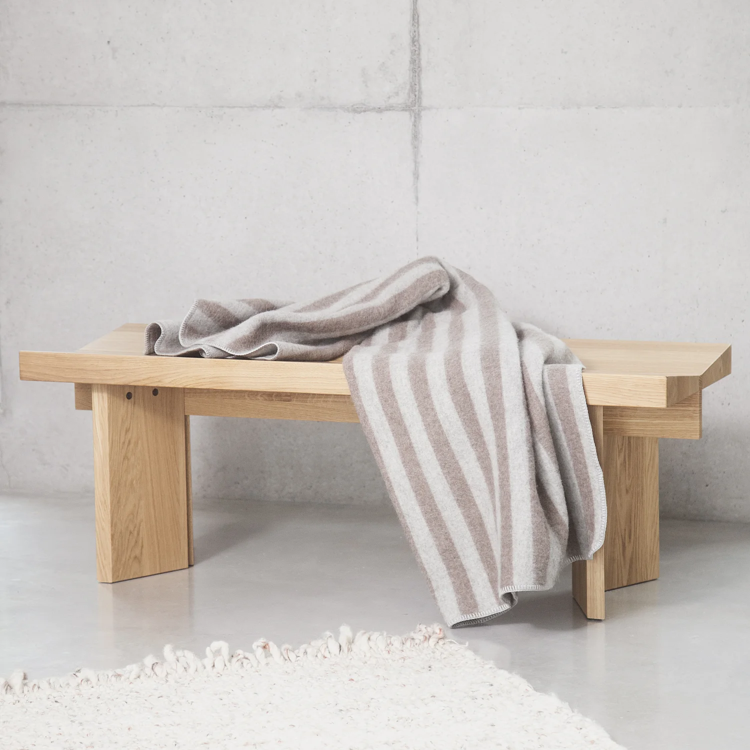 Banco de roble - 130 cm - 5