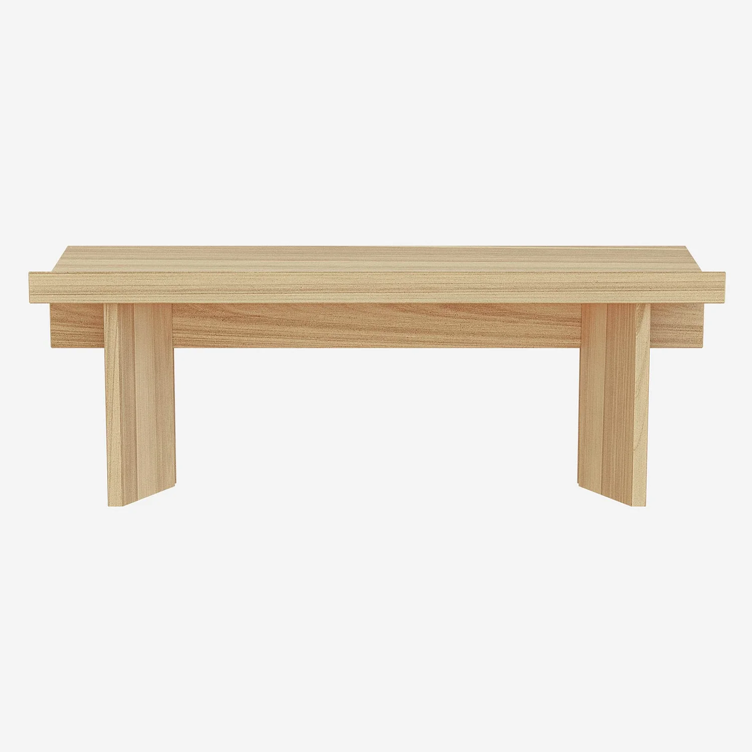 Bank aus Eiche - 130 cm - Design by Anthony Guerrée - 4