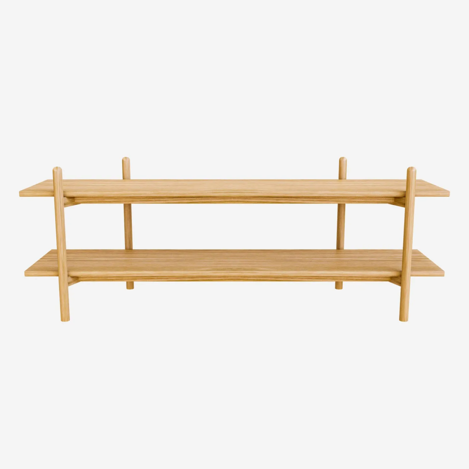Etagère en chêne - 150 x 54,5 cm - Naturel
