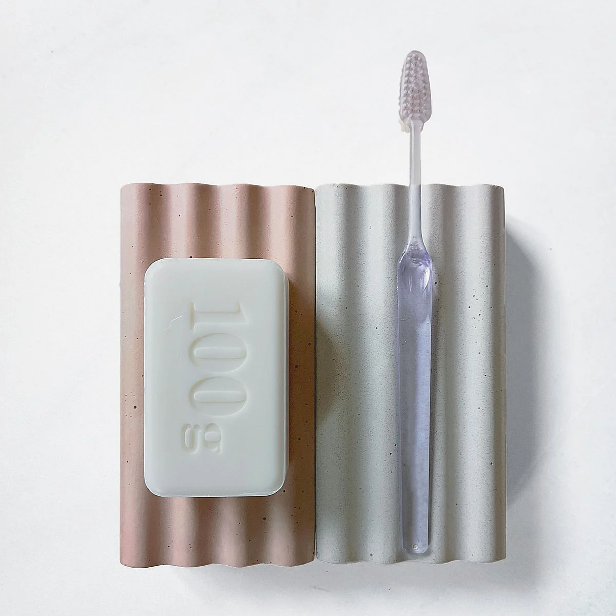 Porte-savon en béton - Design by Label Famille pour Designerbox - 1