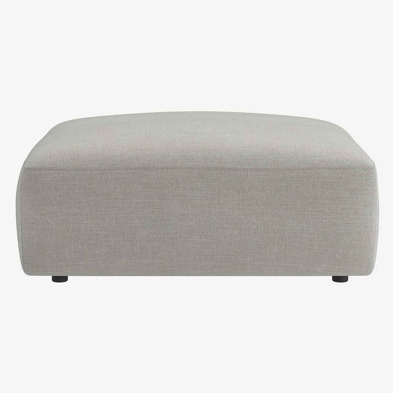Repose-pied en tissu - Gris perle - 4