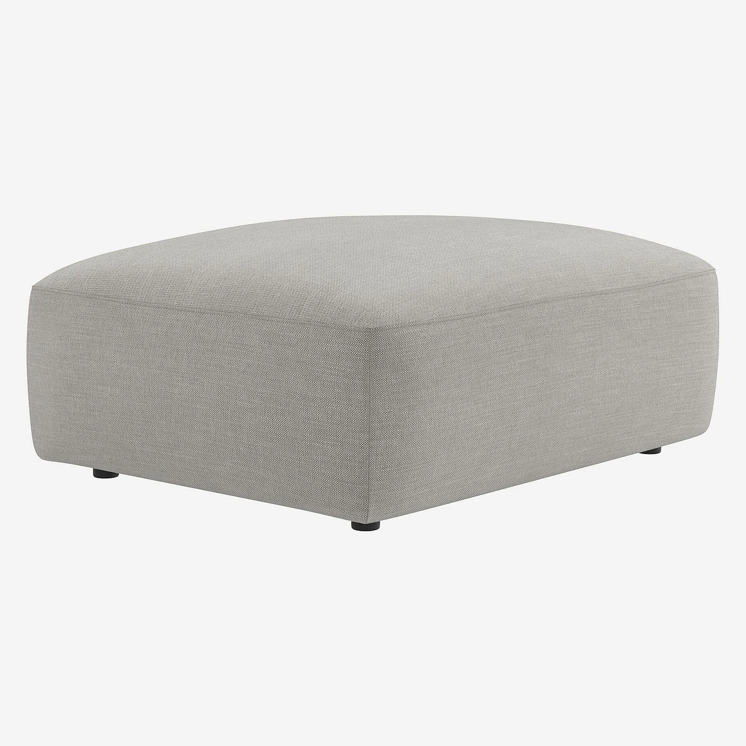 Repose-pied en tissu - Gris perle - 2