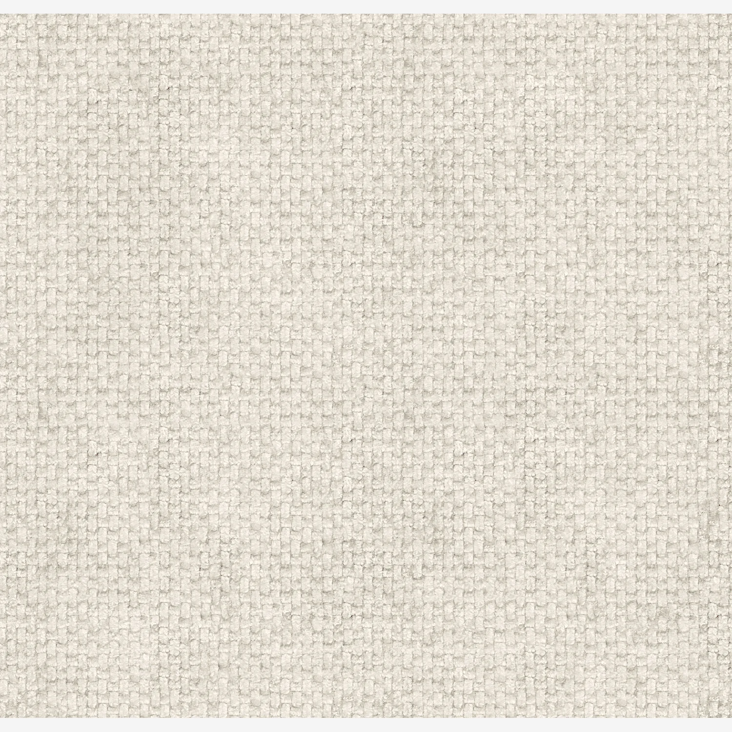 Canapé 5 places en tissu garni de plumes - Blanc irisé - 5