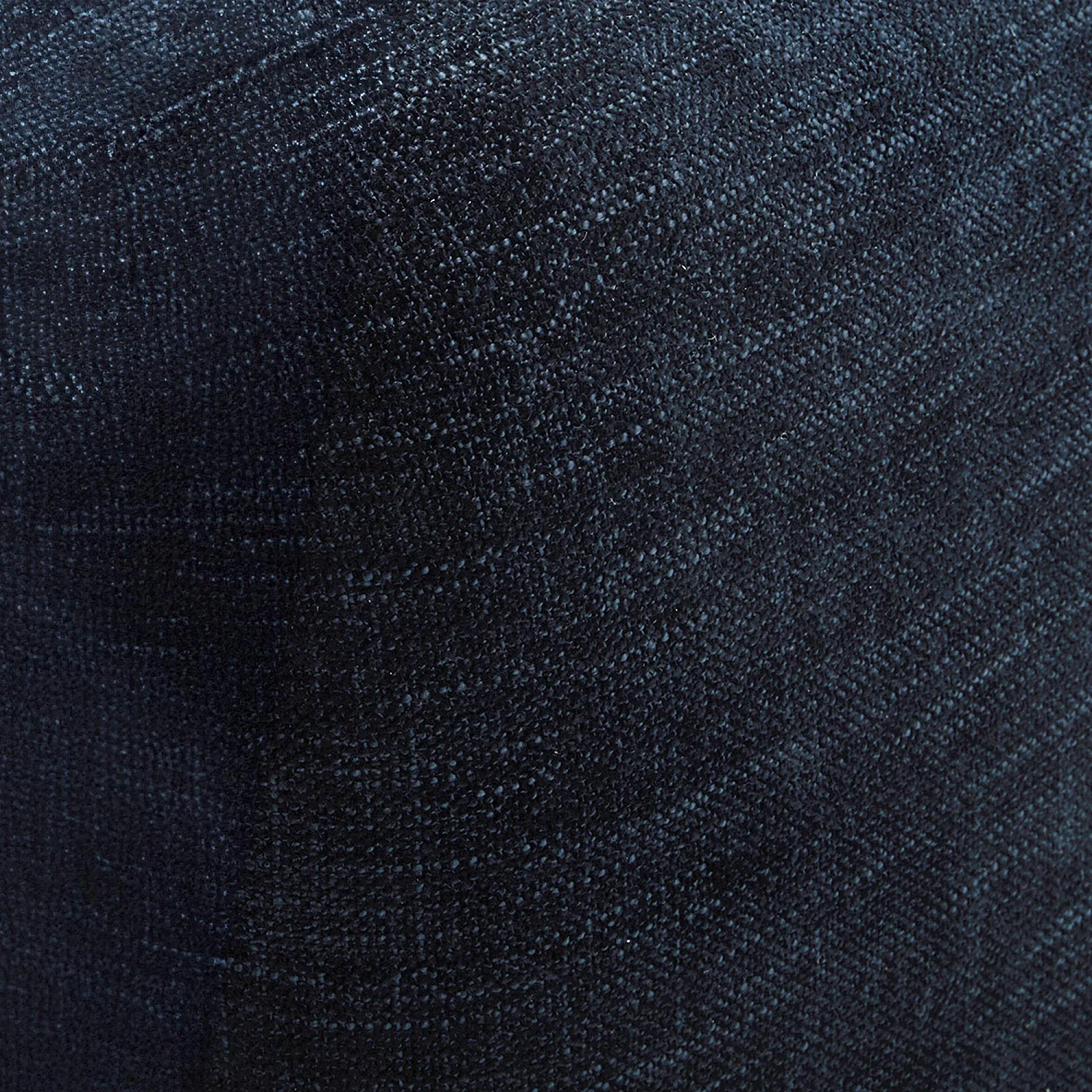 Canapé 4 places déhoussable en tissu garni de plumes - Bleu nuit - 4