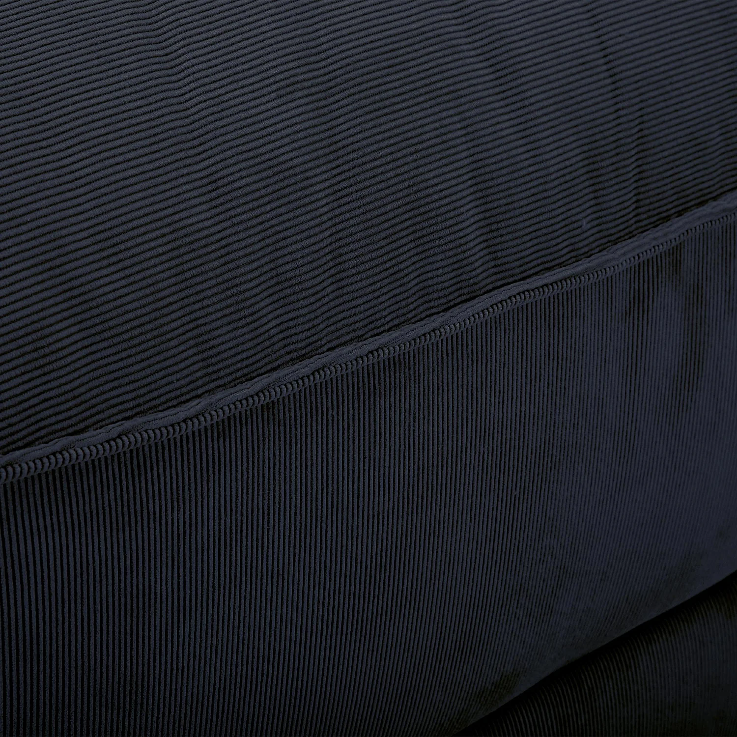 Fußstütze - Stoff - Marineblau - 2