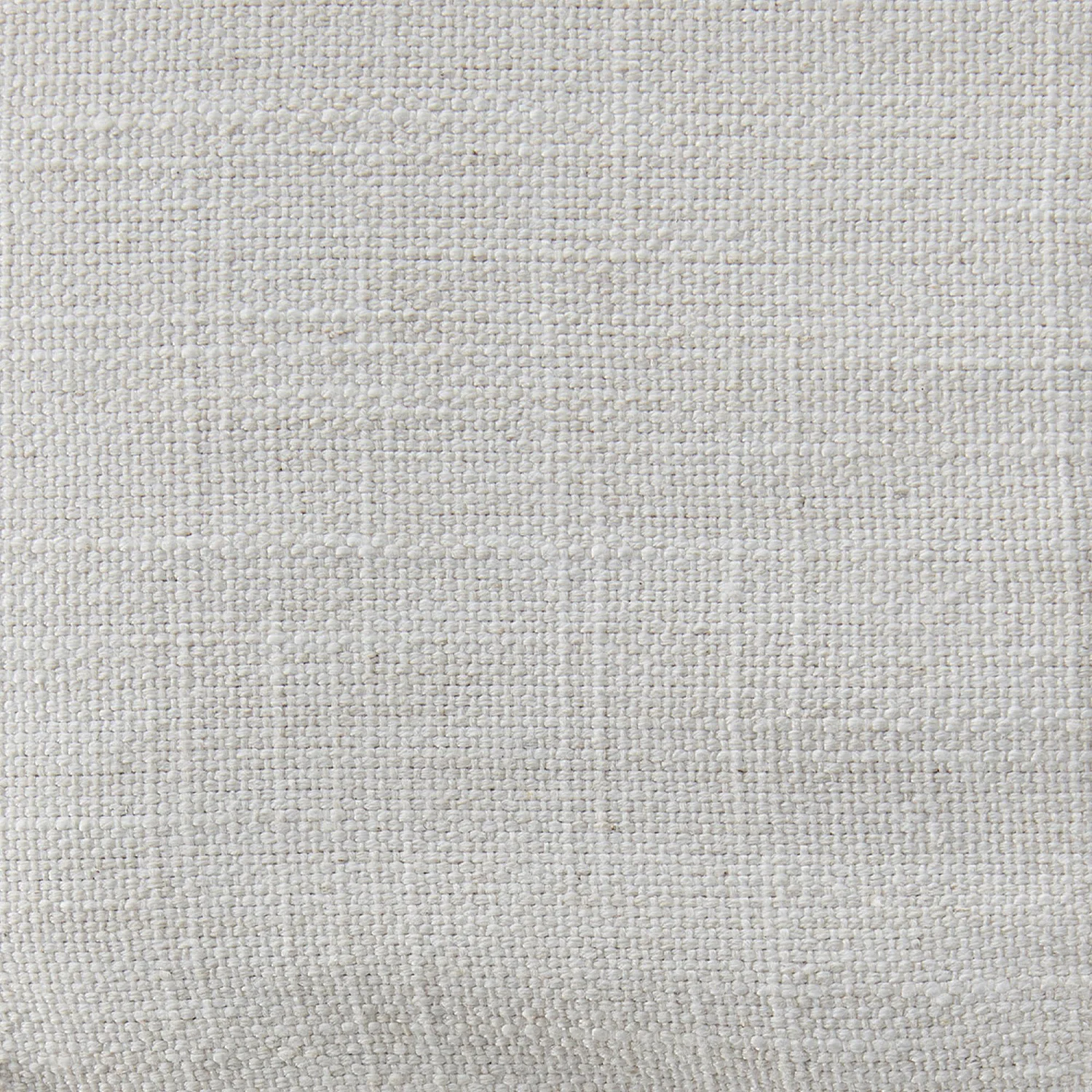 Canapé d'angle gauche avec coton et lin garni de plumes - Gris perle - 4