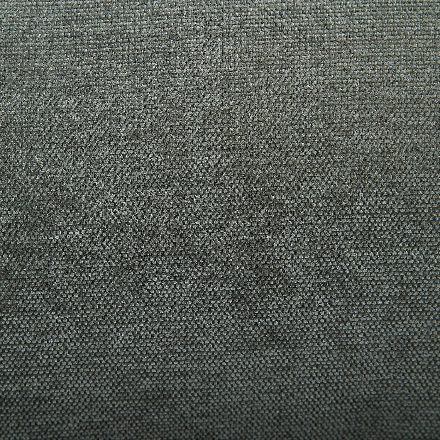 Fauteuil pivotant avec repose-pieds en tissu et métal chromé - Vert sapin - 4