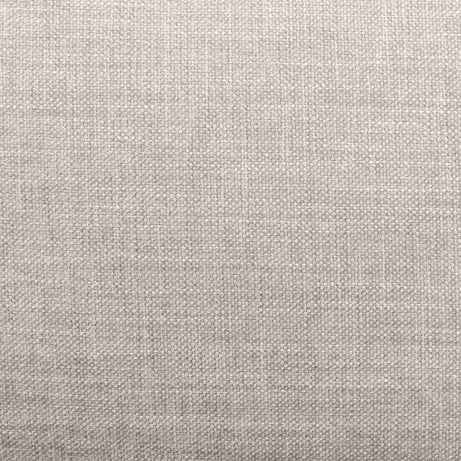 Grand canapé d'angle arrondi déhoussable en tissu - Gris clair - 5