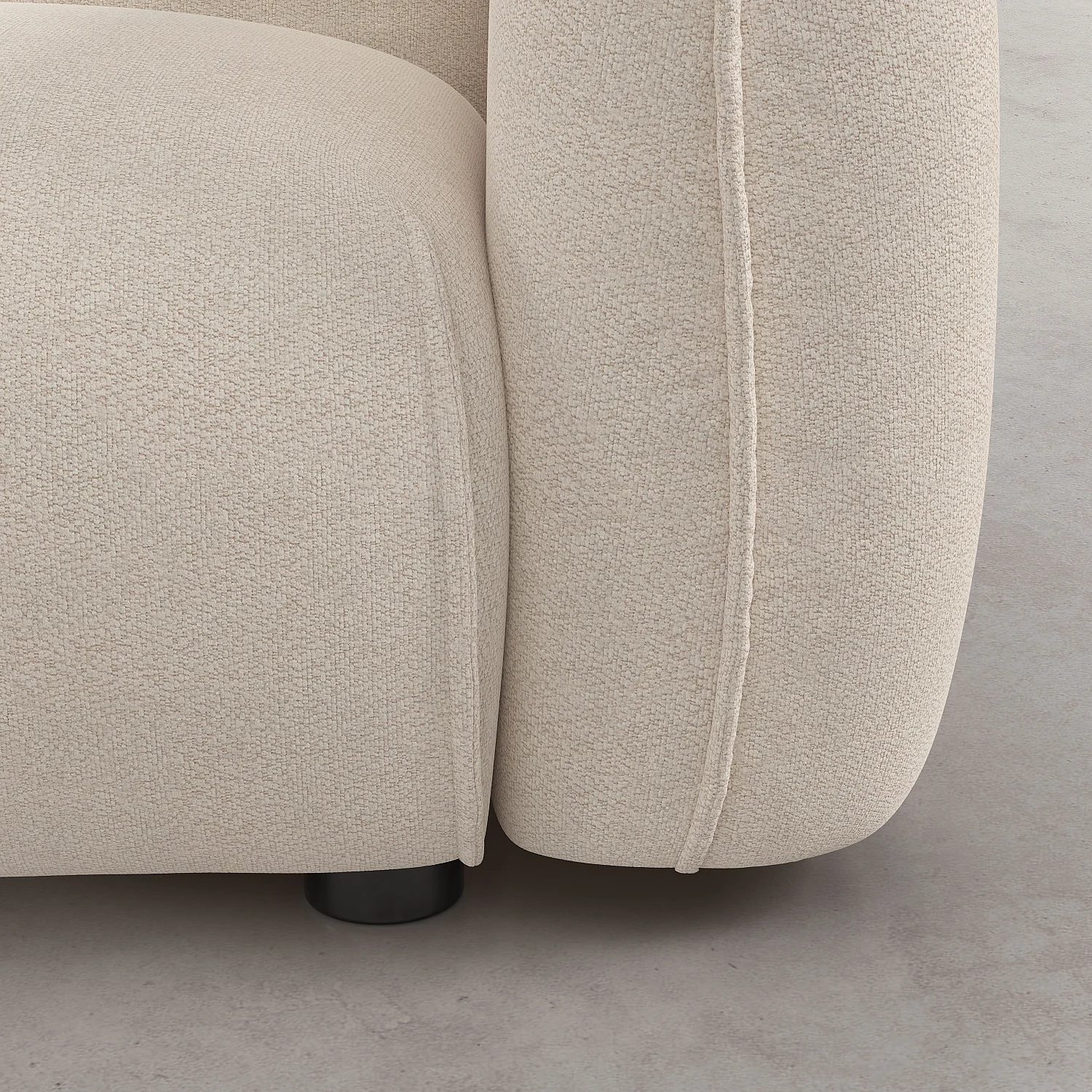 Canapé 3 places en tissu - Écru - Design by Morten Georgsen - 8