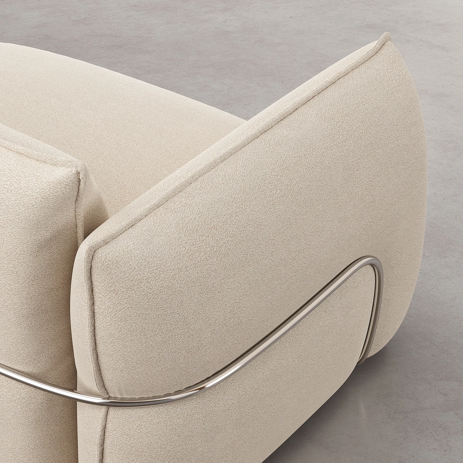 Canapé 3 places en tissu - Écru - Design by Morten Georgsen - 11