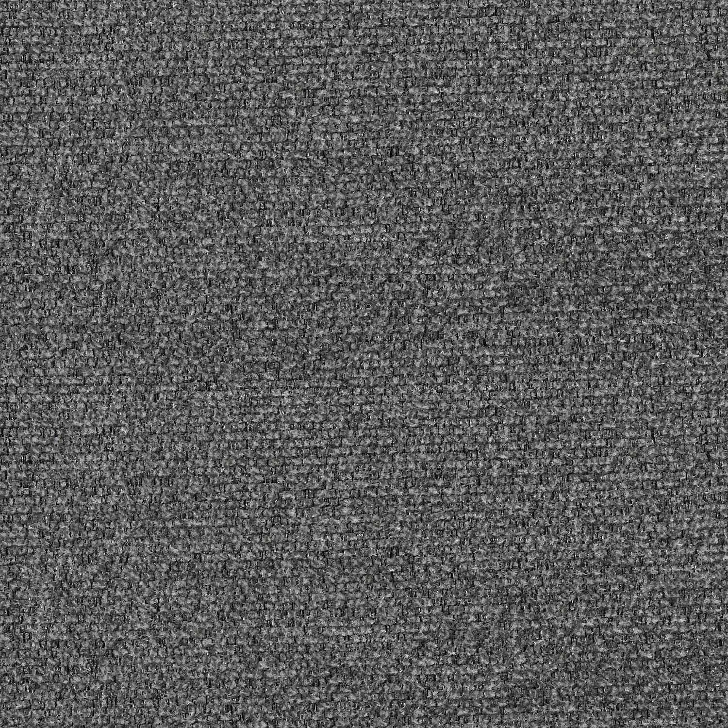 Drehstuhl 2er-Set - Chenille-Stoff und schwarzes Metall - Kieselgrau - 4