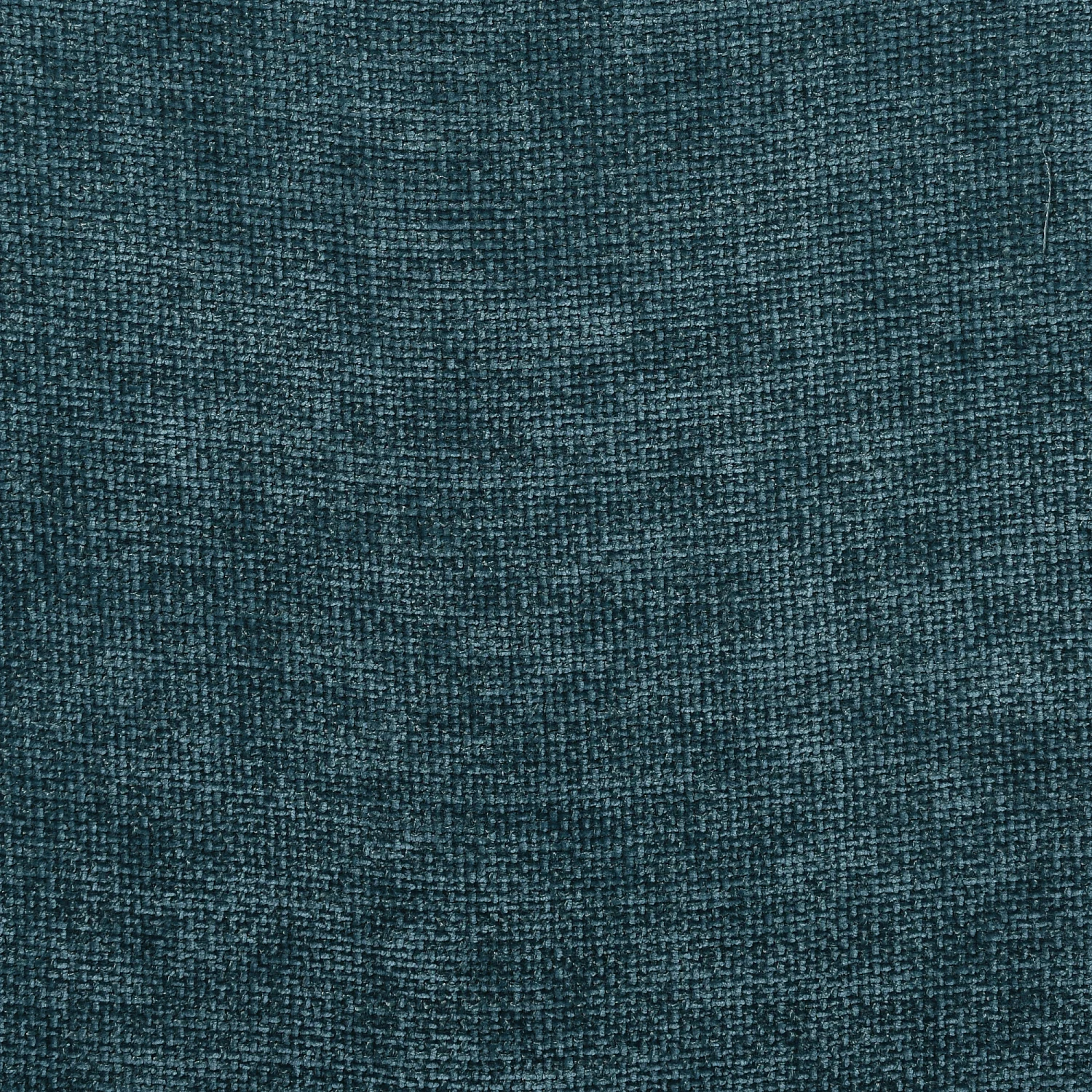 Lot de 2 chaises pivotantes en tissu chenille et métal noir - Bleu canard - 5