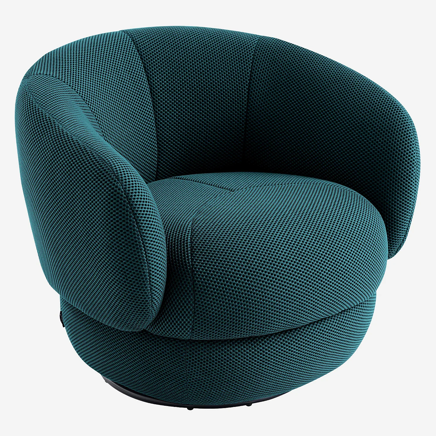 Drehsessel - 3D-Gewebe - Blaugrün - 5