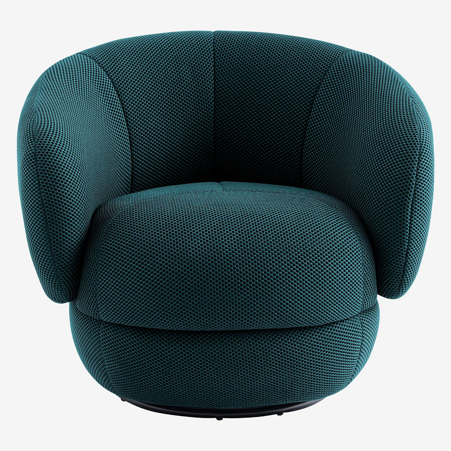 Drehsessel - 3D-Gewebe - Blaugrün - 2