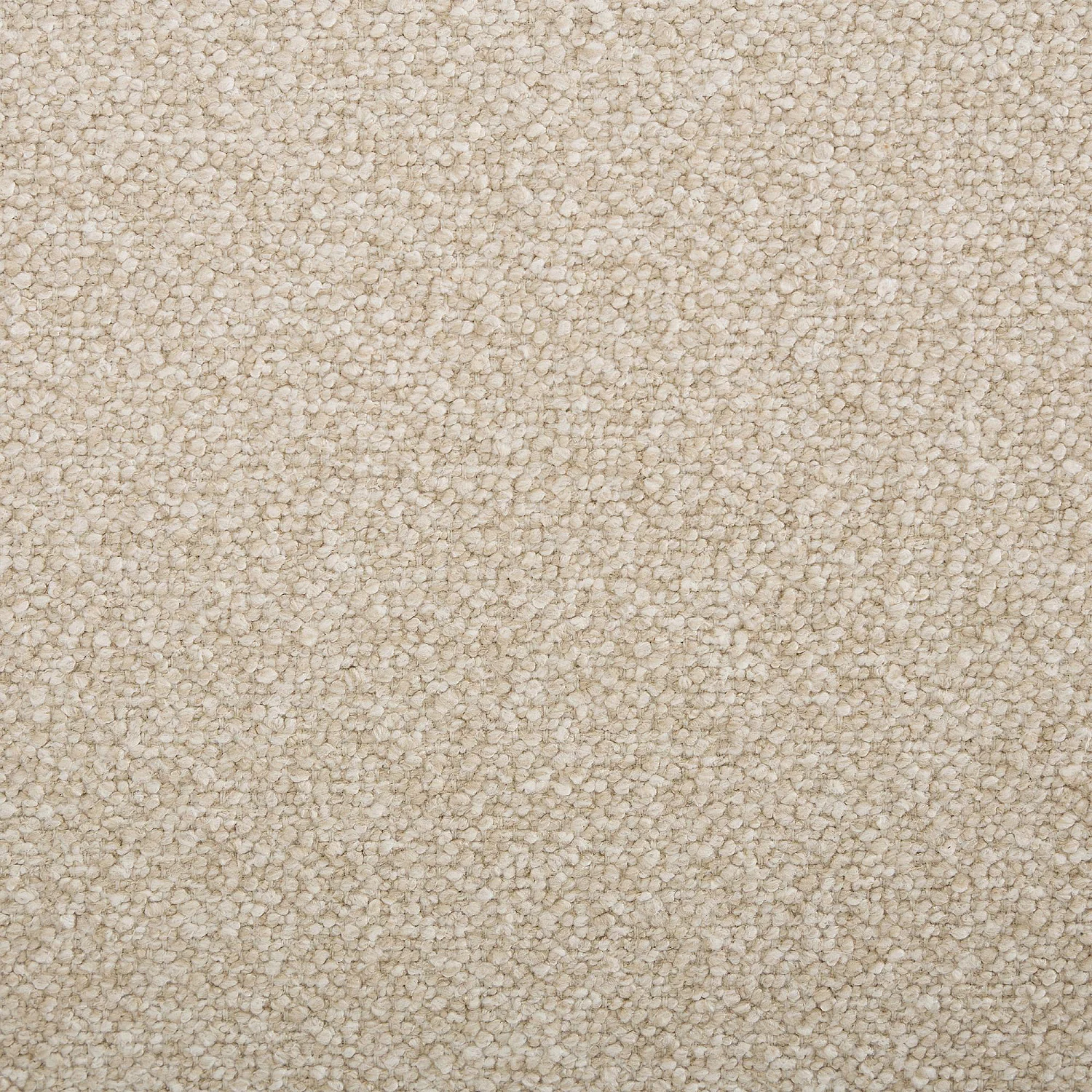 Grand canapé d'angle droit en tissu texturé - Beige vanille - Design by Federica Francini - 4