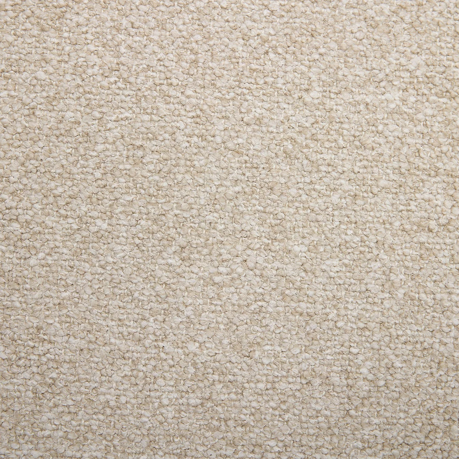 Canapé d'angle gauche en tissu texturé - Beige vanille - Design by Federica Francini - 4