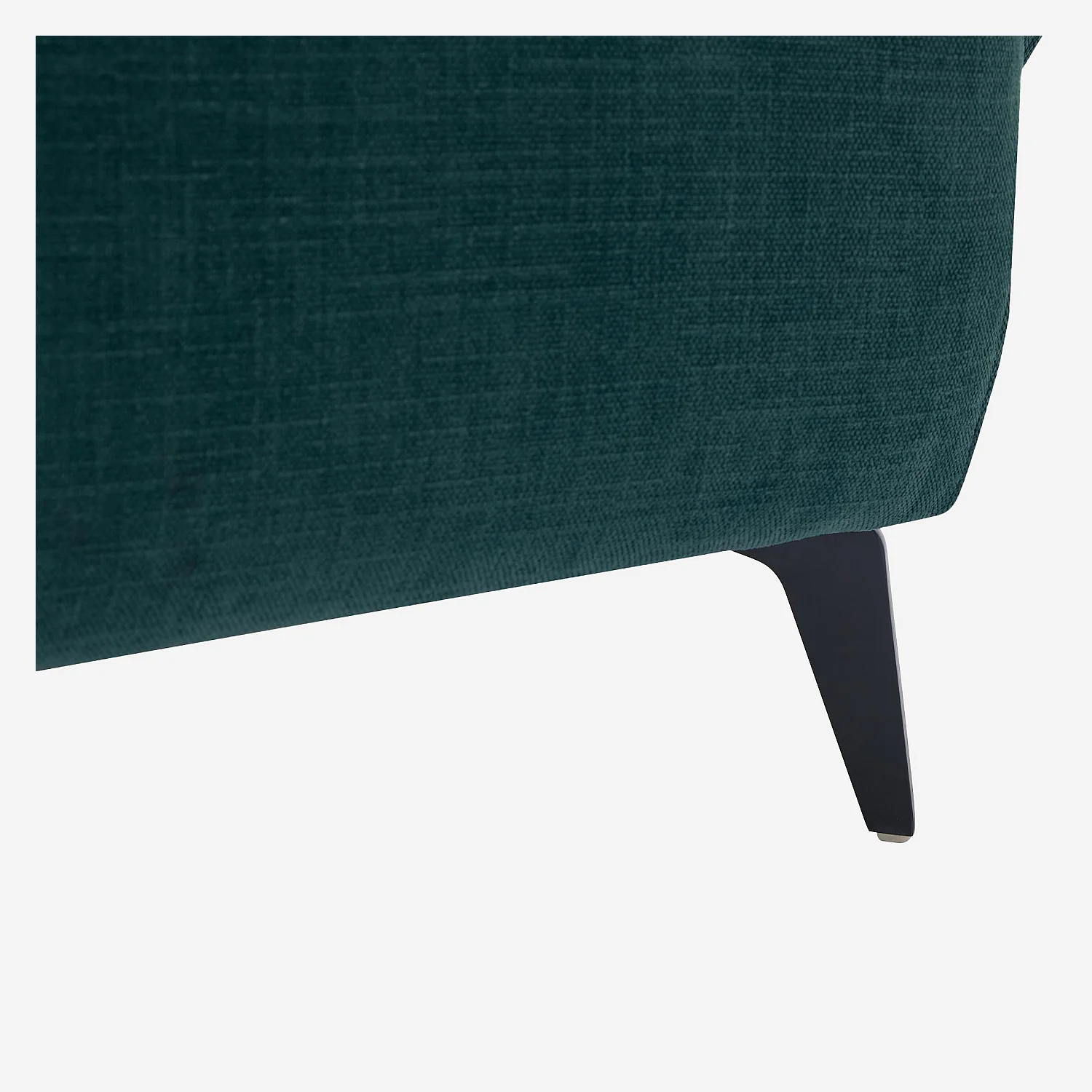 Fauteuil en tissu - Bleu canard - Design by Nicole Aptel - 4