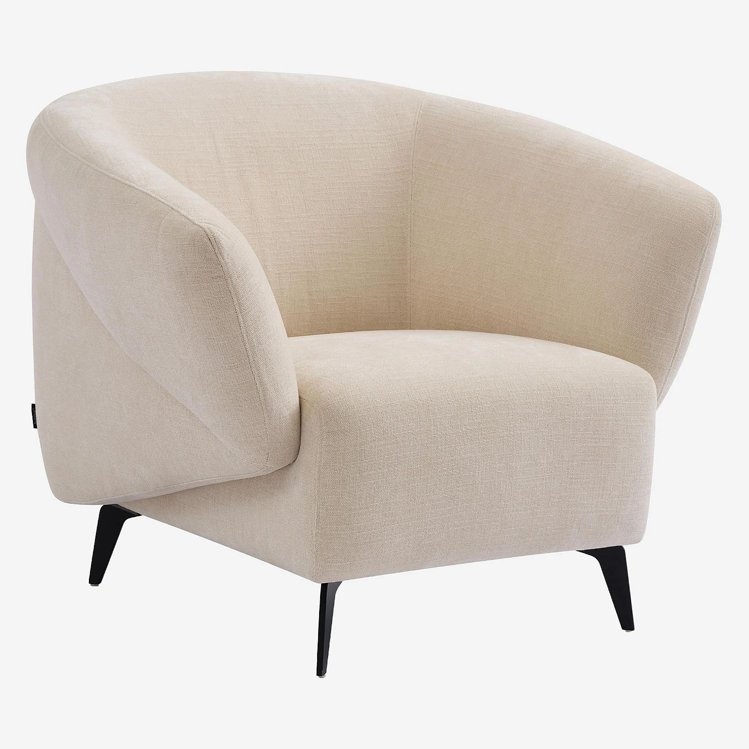 Fauteuil en tissu - Crème - Design by Nicole Aptel - 5