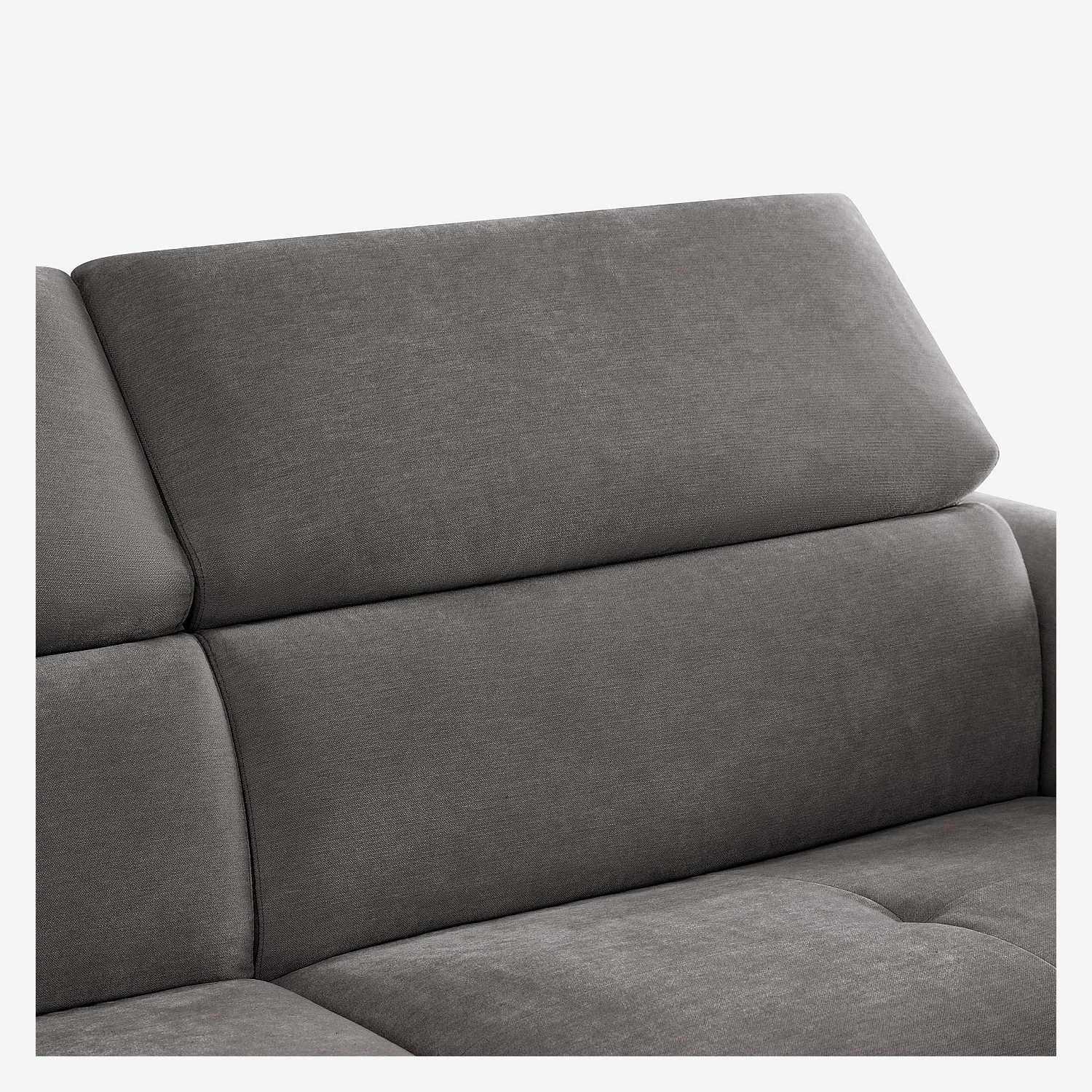 Canapé convertible 3 places en tissu - Gris anthracite - Design by Roberto Bendini - 5