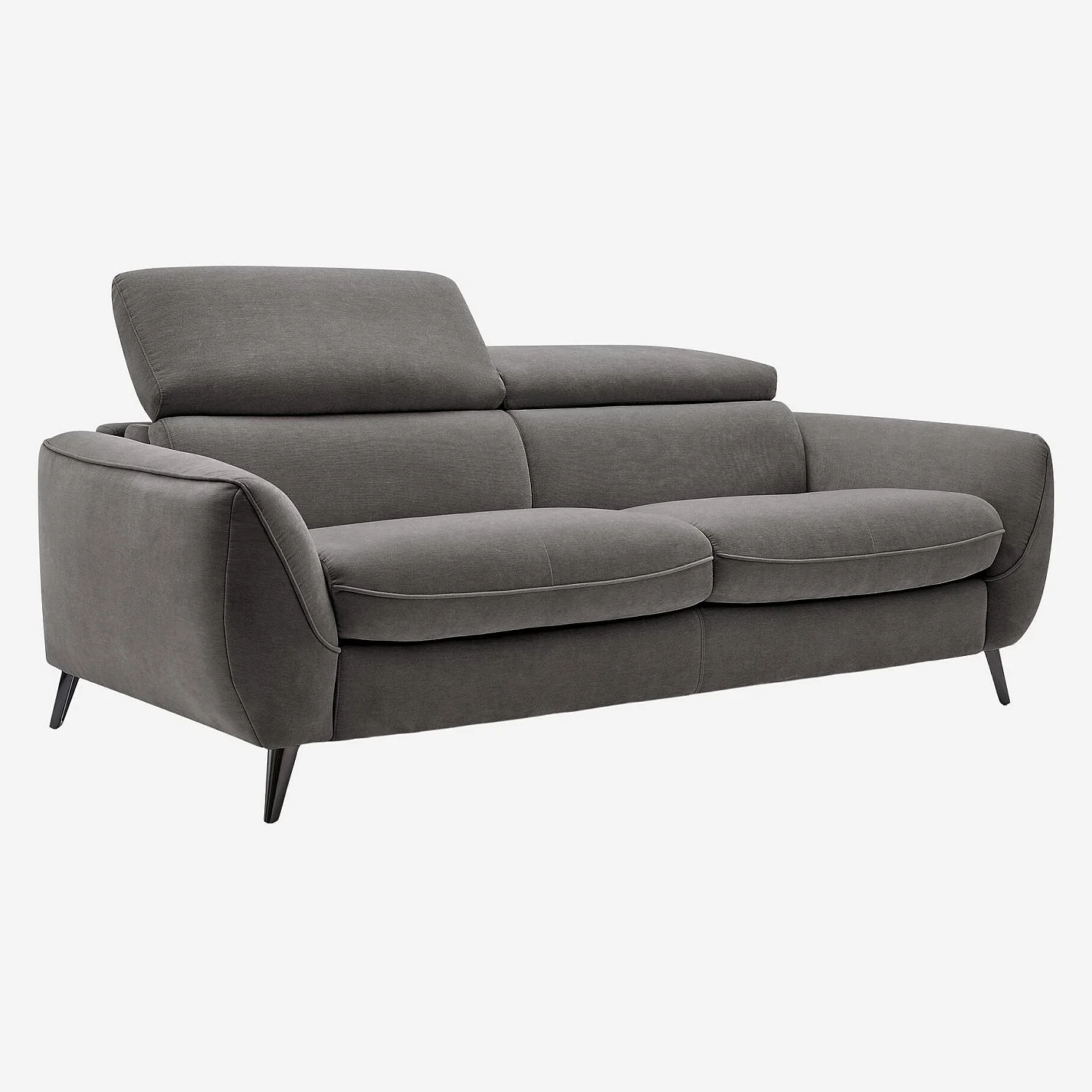 Canapé convertible 3 places en tissu - Gris anthracite - Design by Roberto Bendini - 8