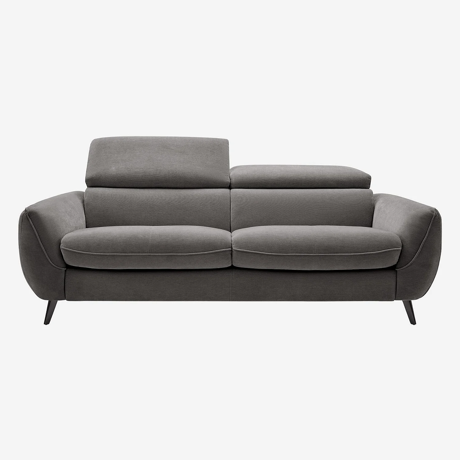 Canapé convertible 3 places en tissu - Gris anthracite - Design by Roberto Bendini - 9