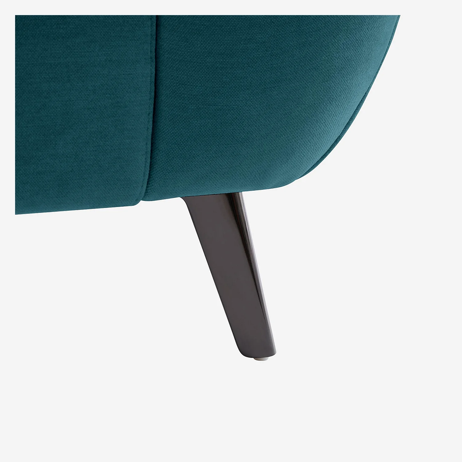 Canapé convertible 3 places en tissu - Bleu canard - Design by Roberto Bendini - 5