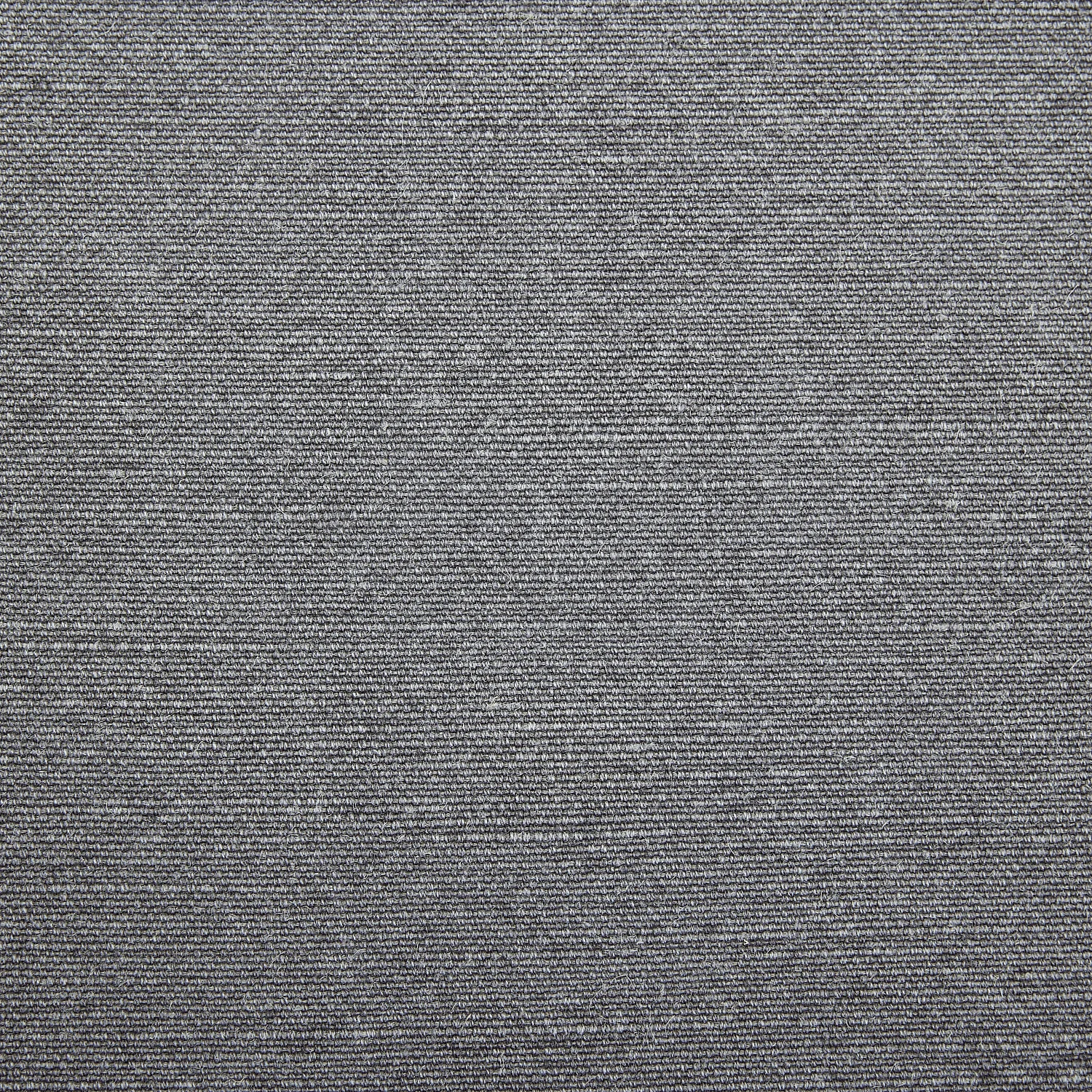 Canapé d'angle droit déhoussable en coton et lin garni de plumes - Gris ardoise  - 5